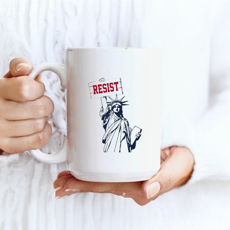 Resist Not Subtle Anti Trump Mug