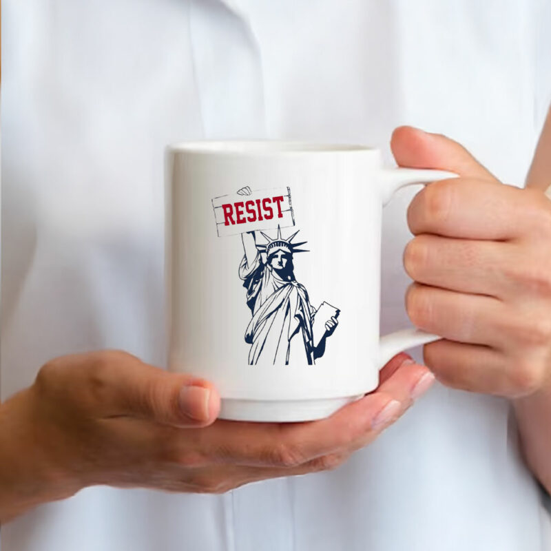 Resist Not Subtle Anti Trump Mug