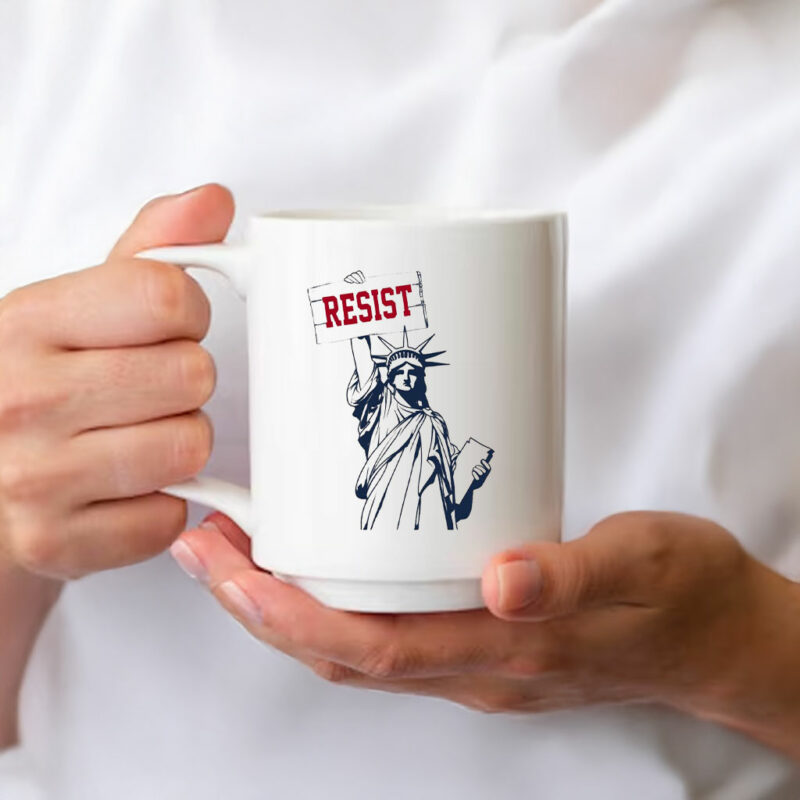 Resist Not Subtle Anti Trump Mug